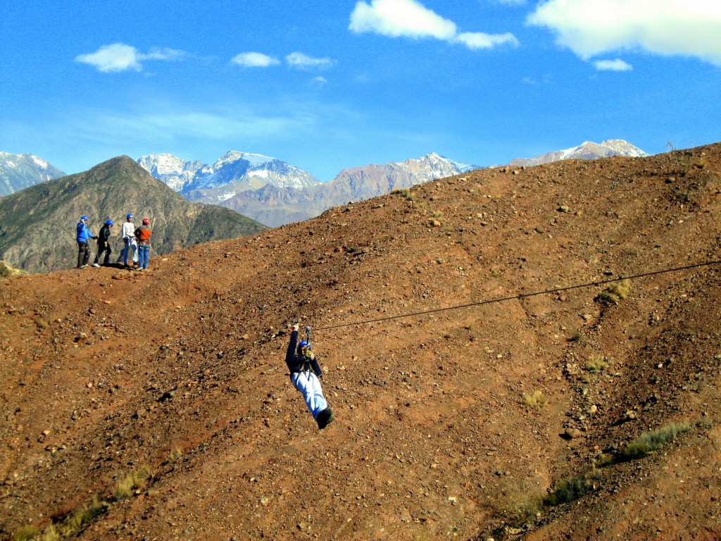 Zip lining Mendoza