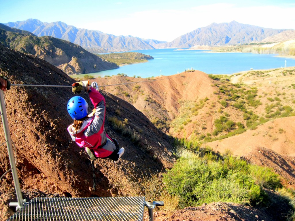 Zip lining Mendoza