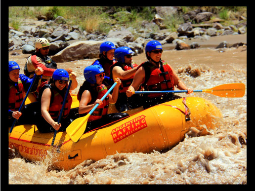 White Water Rafting in Mendoza