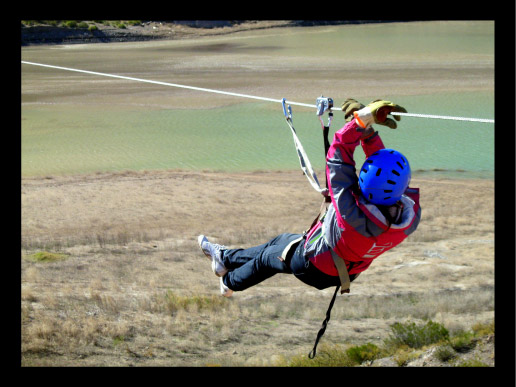 Zip Lining in Mendoza